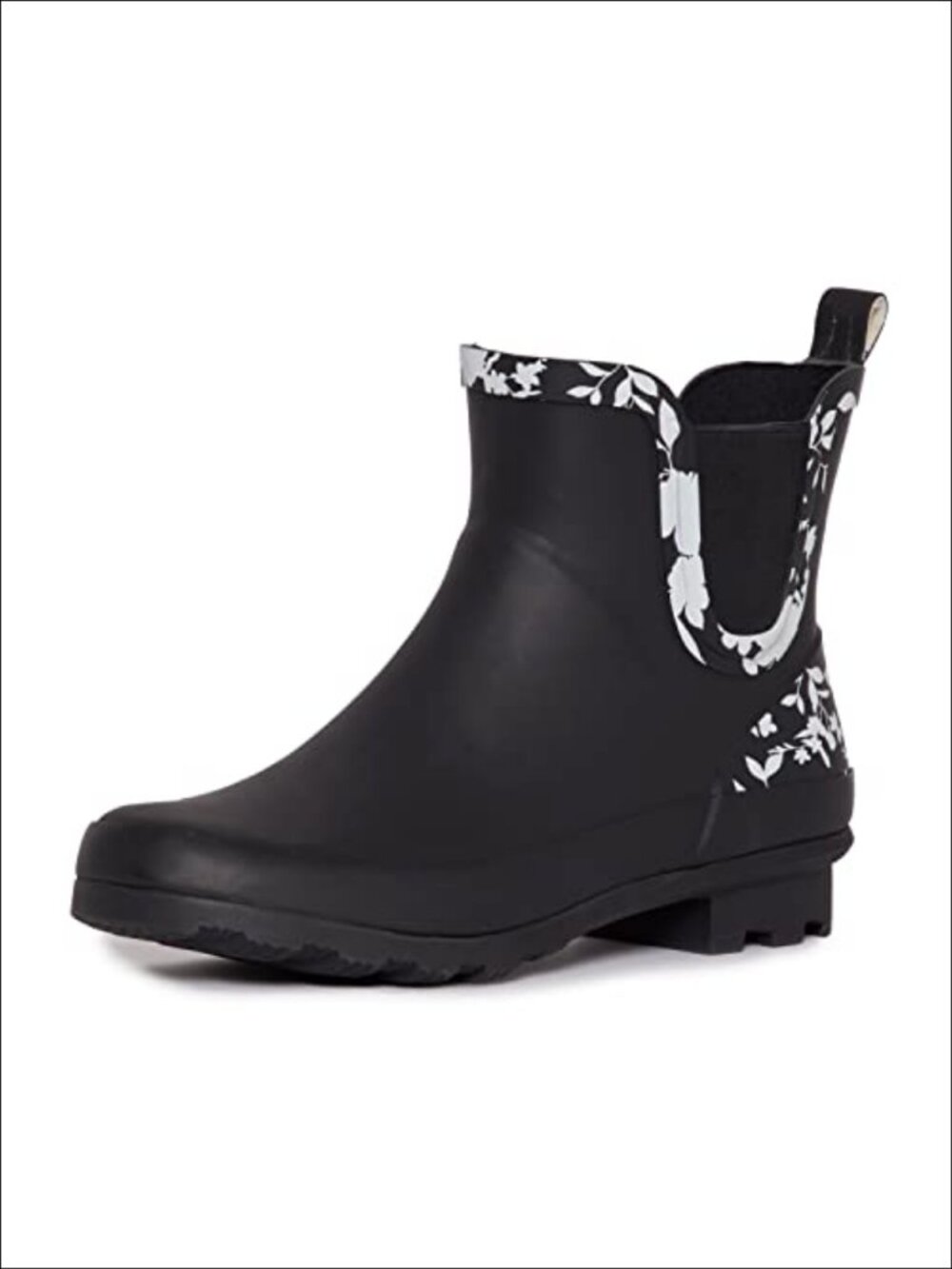 Waterproof Mid Cut Ankle Rain Boots Cushioned Insole